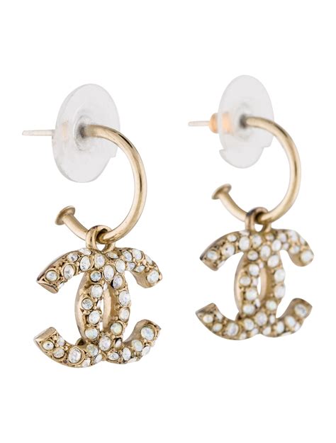 chanel drop round earrings|chanel earrings the real.